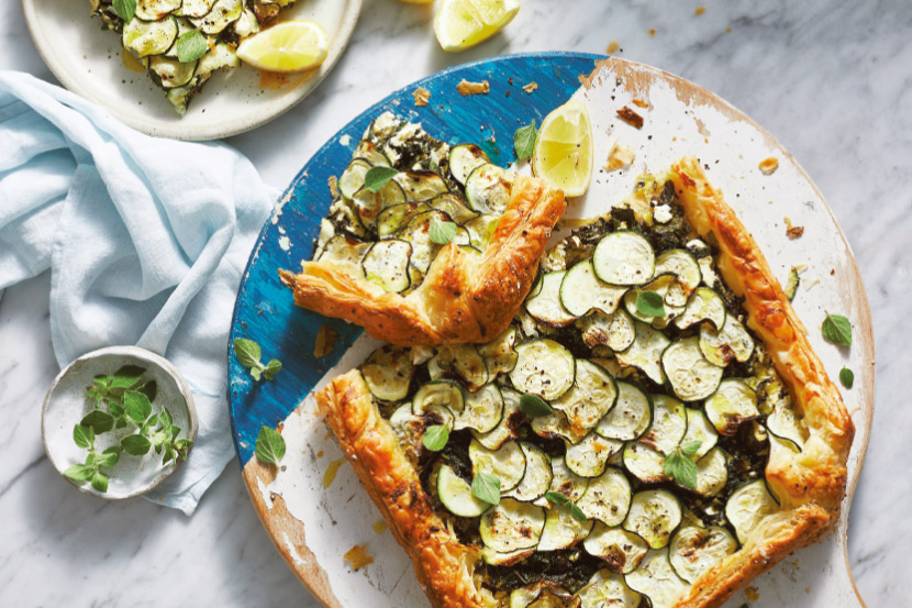 Mediterranean Zucchini Galette