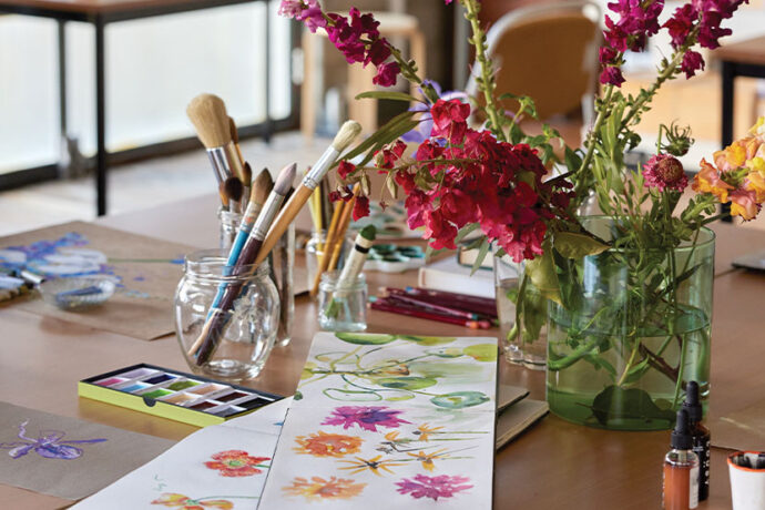 How to create mindful botanical art
